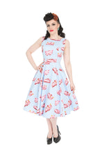 Load image into Gallery viewer, Audrey Car Hop Swing Dress