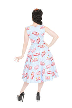 Load image into Gallery viewer, Audrey Car Hop Swing Dress