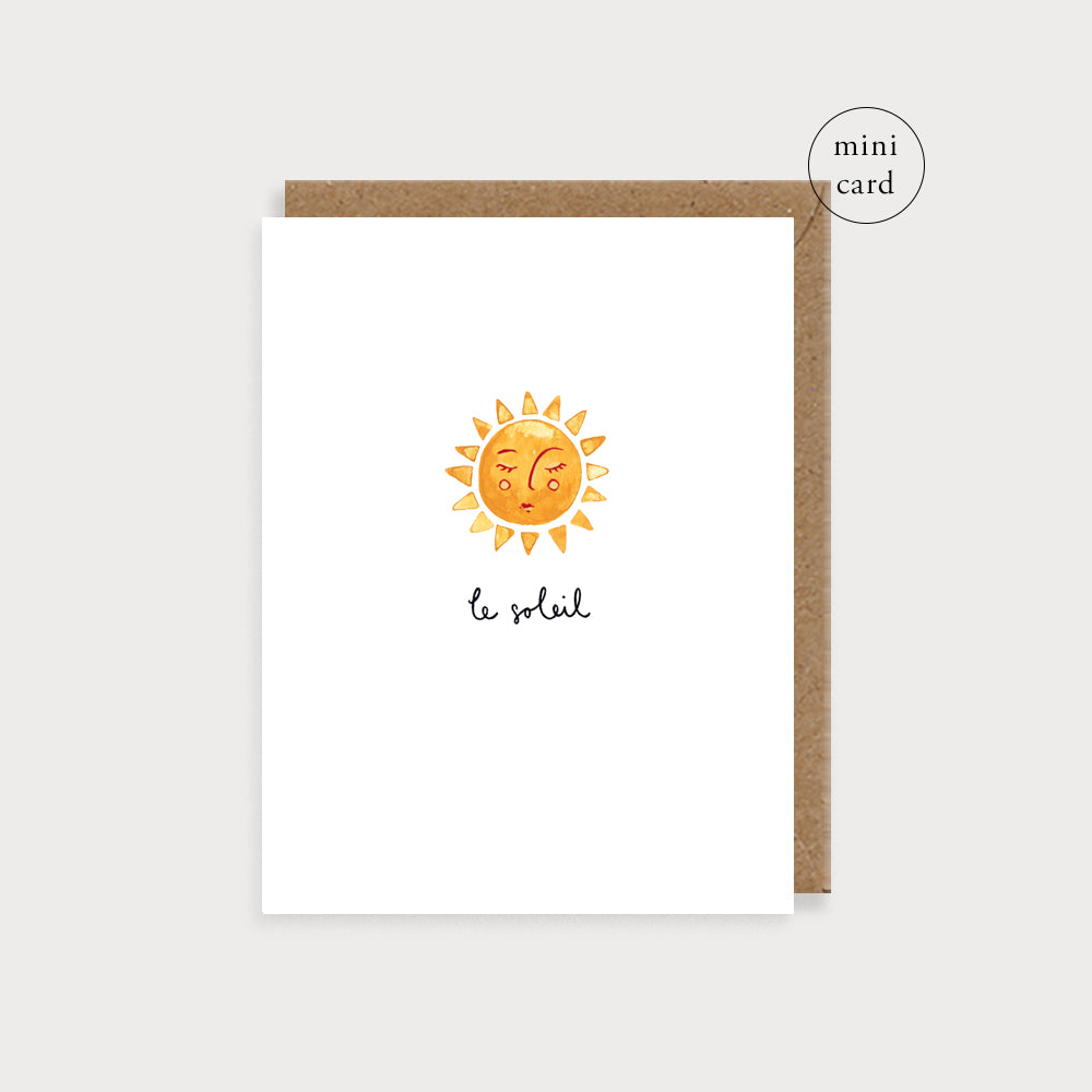 Bijou Le Soleil Mini Card