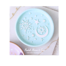 Load image into Gallery viewer, Blue Moon & Sun Trinket Dish