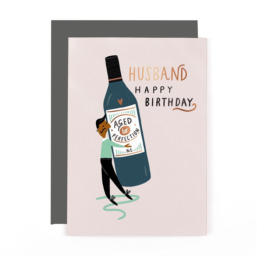 Bold Moves Birthday Husband Card