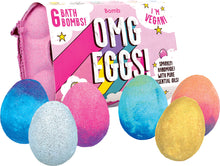 Load image into Gallery viewer, Bomb OMG Eggs! Bath Bomb Gift Set
