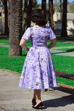 Load image into Gallery viewer, Bonnie Lilac Floral Swing Dress