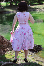 Load image into Gallery viewer, Catherine Pink Gingham Swing Dress
