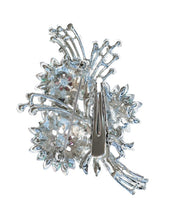 Load image into Gallery viewer, Cerise &amp; Turquoise Bouquet Brooch
