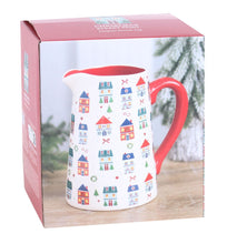 Load image into Gallery viewer, Christmas Houses Flower Jug
