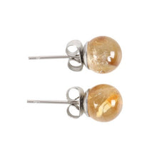 Load image into Gallery viewer, Semi Precious Citrine Earrings
