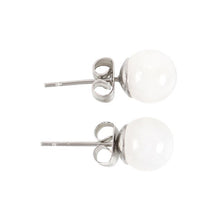 Load image into Gallery viewer, Semi Precious Clear Quartz Earrings
