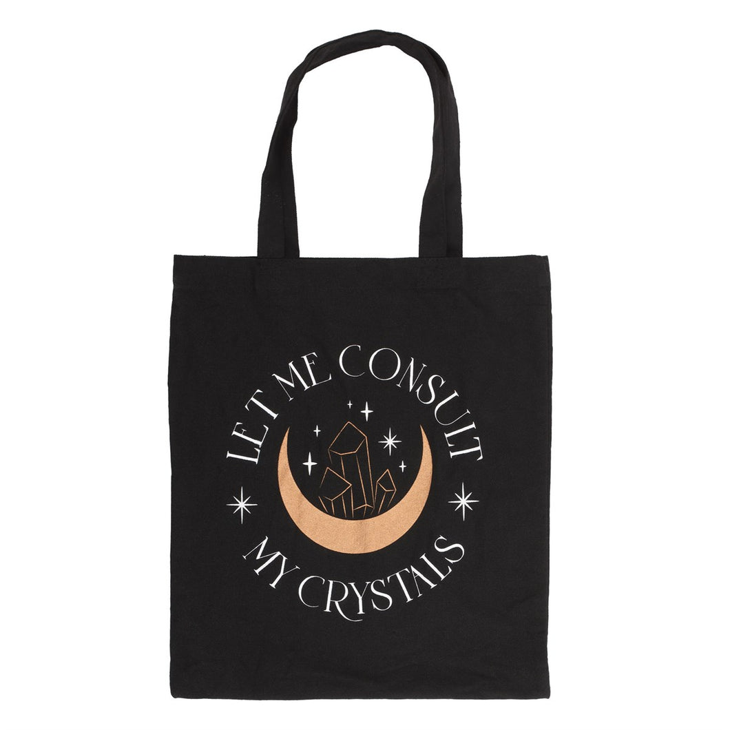 Consult My Crystals Tote Bag