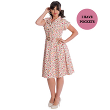 Load image into Gallery viewer, Country Cherry Collar Dress
