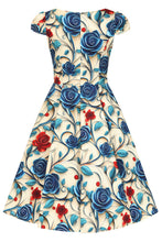 Load image into Gallery viewer, Elowen Cream Floral Swing Dress