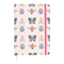 Load image into Gallery viewer, Floral Bug A5 Hardback Notebook