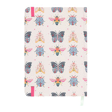 Load image into Gallery viewer, Floral Bug A5 Hardback Notebook