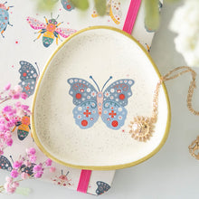 Load image into Gallery viewer, Floral Bug Trinket Dish