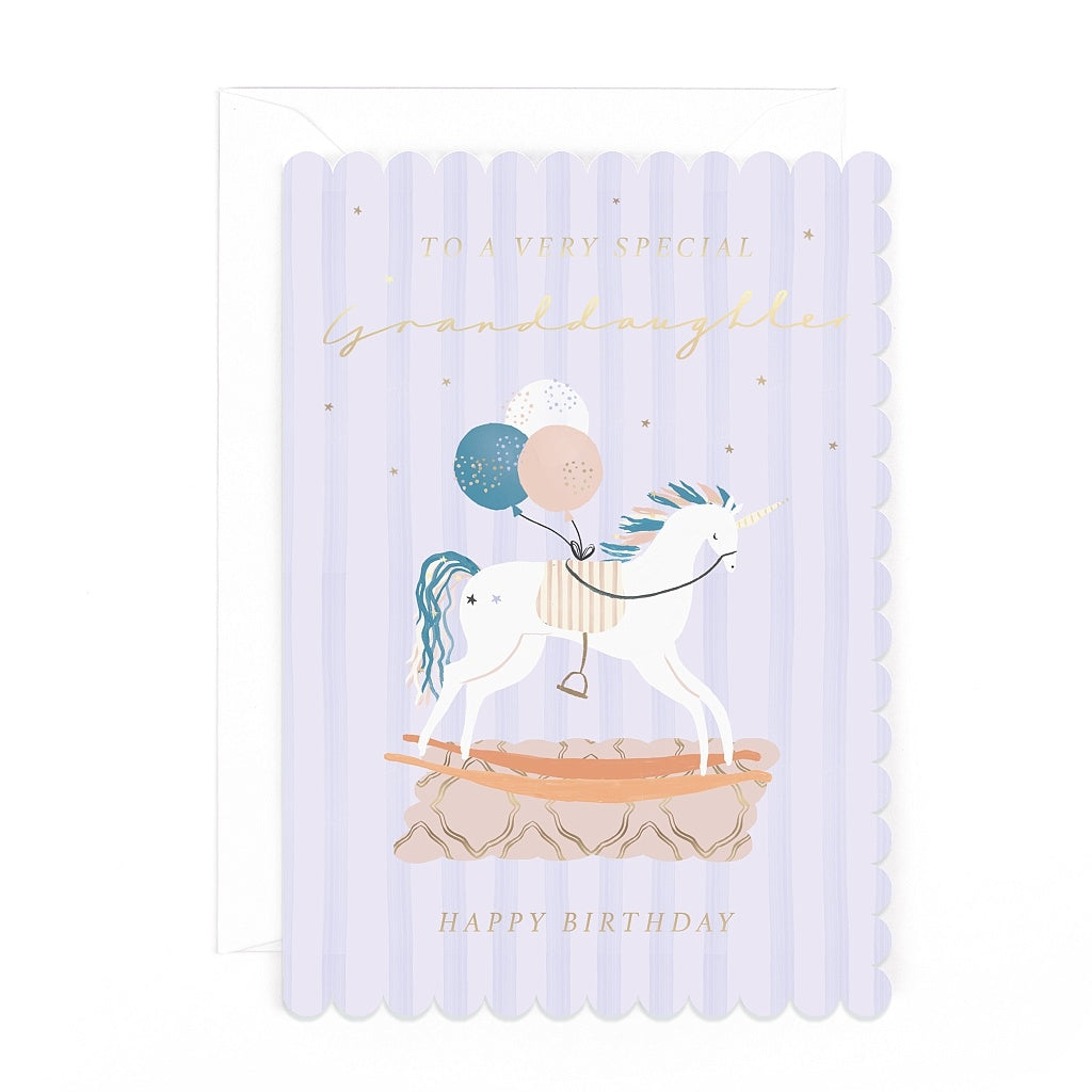 Fluffy & Fancy Special Granddaughter Birthday Card