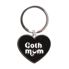 Load image into Gallery viewer, Goth Mum Keyring
