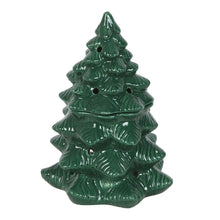 Load image into Gallery viewer, Green Fir Tree Oil & Wax Melt Burner