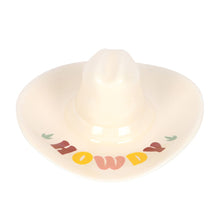 Load image into Gallery viewer, Howdy Cowboy Hat Trinket Dish