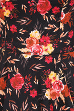 Load image into Gallery viewer, Margot Autumn Floral Swing Dress