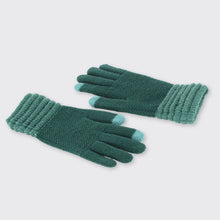 Load image into Gallery viewer, Millie Mae Knitted Gloves Teal
