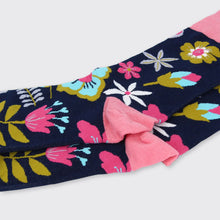 Load image into Gallery viewer, Millie Mae Socks Navy Floral
