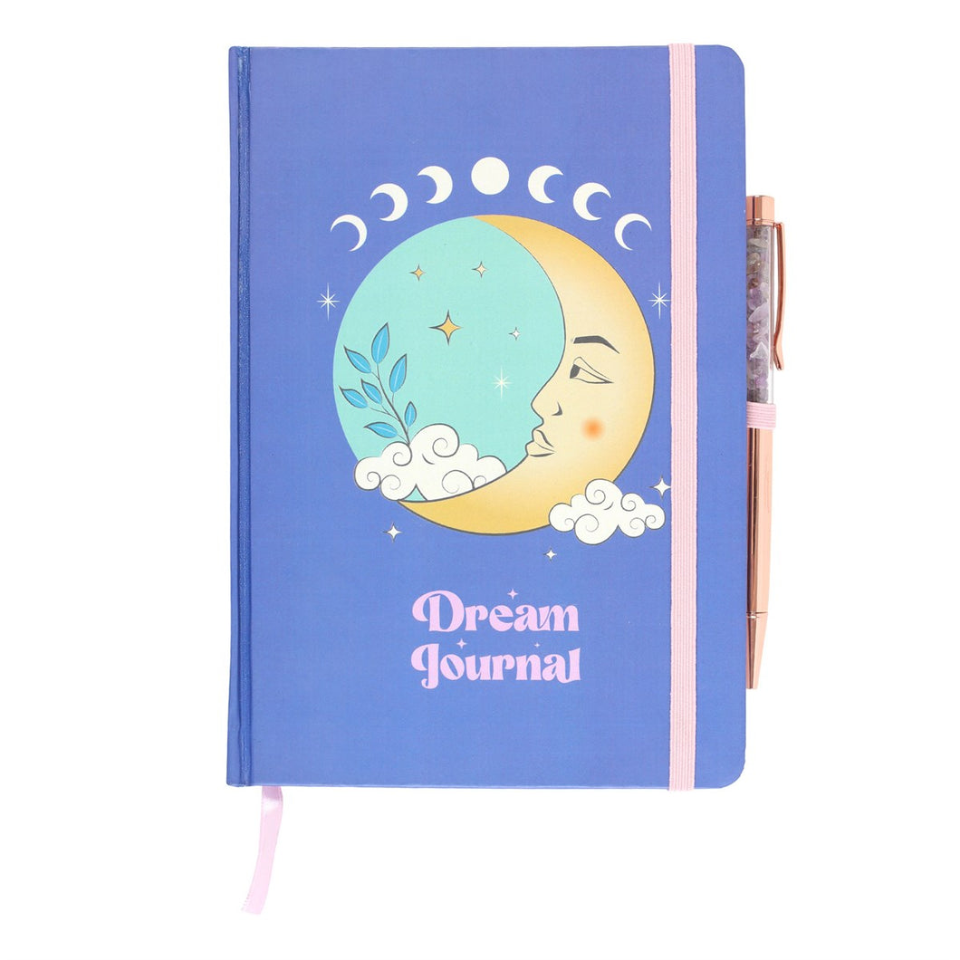 Moon Dream Journal & Amethyst Pen