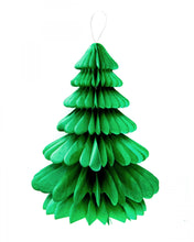 Load image into Gallery viewer, Retro Paper Christmas Tree Decoration