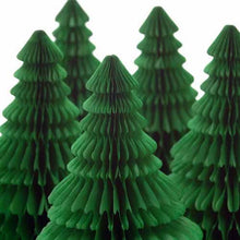 Load image into Gallery viewer, Retro Paper Christmas Tree Decoration