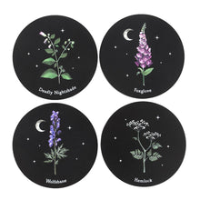 Load image into Gallery viewer, Poisonous Plants Coaster Set
