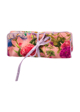 Load image into Gallery viewer, Powder Jewellery Roll Pink Floral