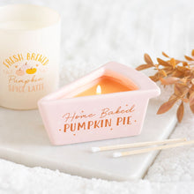 Load image into Gallery viewer, Pumpkin Pie Slice Candle