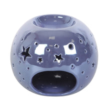 Load image into Gallery viewer, Purple Iridescent Star Oil & Wax Melt Burner