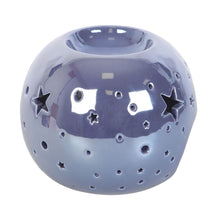 Load image into Gallery viewer, Purple Iridescent Star Oil & Wax Melt Burner
