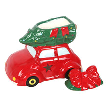 Load image into Gallery viewer, Red Car & Christmas Tree Oil & Wax Melt Burner