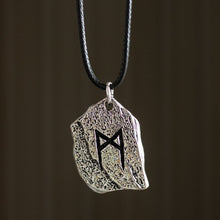 Load image into Gallery viewer, Rune Of Transformation Viking Necklace