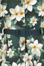 Load image into Gallery viewer, Skye Green Floral Swing Dress