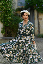 Load image into Gallery viewer, Skye Green Floral Swing Dress