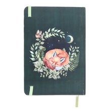 Load image into Gallery viewer, Sleeping Fox A5 Hardback Notebook