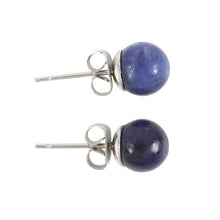Load image into Gallery viewer, Semi Precious Sodalite Earrings
