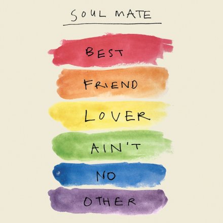 Soul Mate Rainbow Card