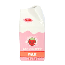 Load image into Gallery viewer, Strawberry Milk Carton Flower Vase