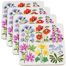 Load image into Gallery viewer, Wild Flowers Coaster Set
