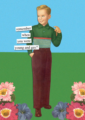 Anne Taintor Young & Gay Card