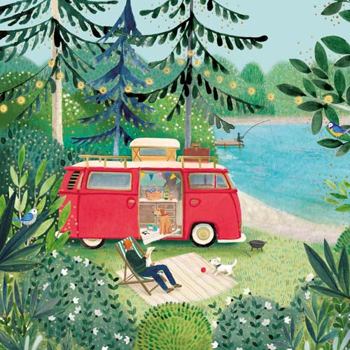 Artisan Days Camper Van Card