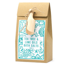 Load image into Gallery viewer, Agnes &amp; Cat Bath Salts Tea Tree &amp; Lime Oil
