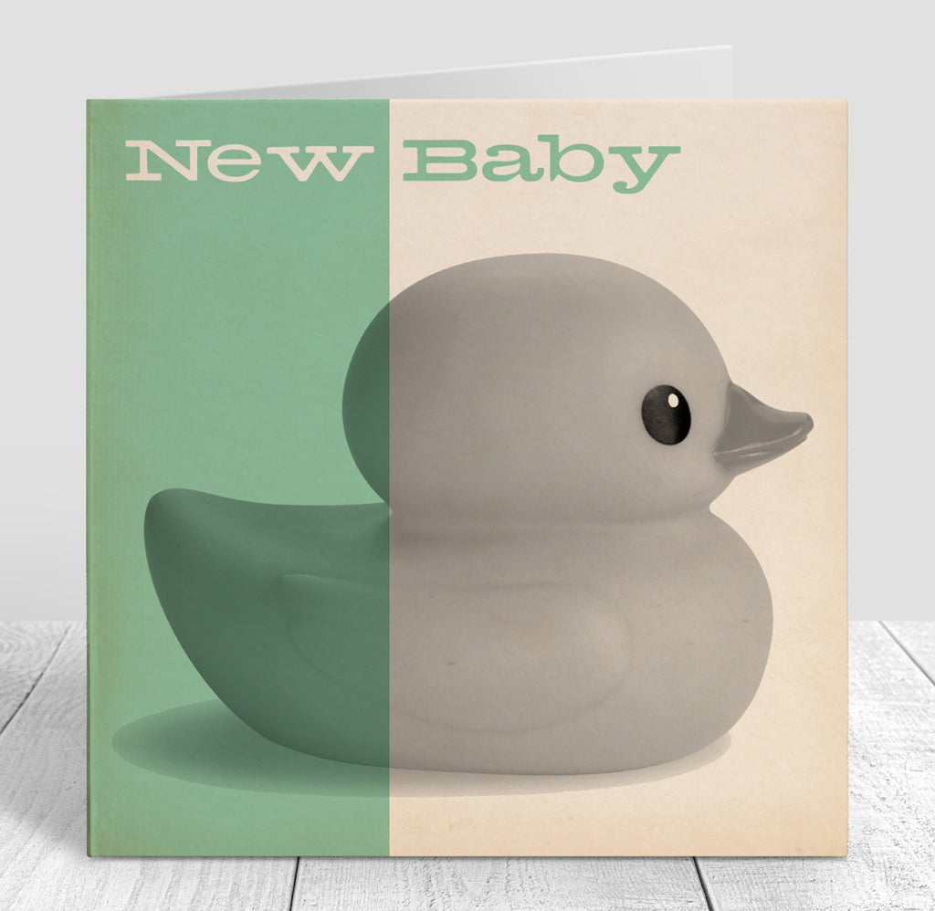 Bluenote New Baby Duck Card