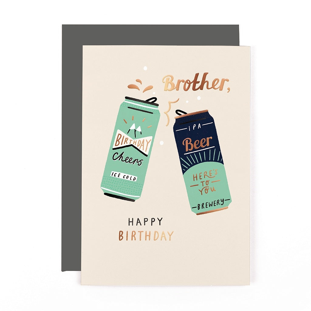 Bold Moves Birthday Brother Card