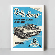Load image into Gallery viewer, Boy's Brigade A4 Unframed Print Rally Sport