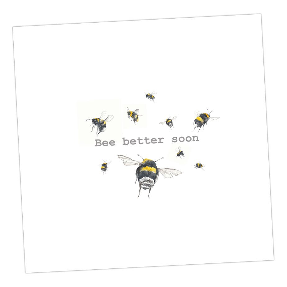 C&C Bee Better Soon Card
