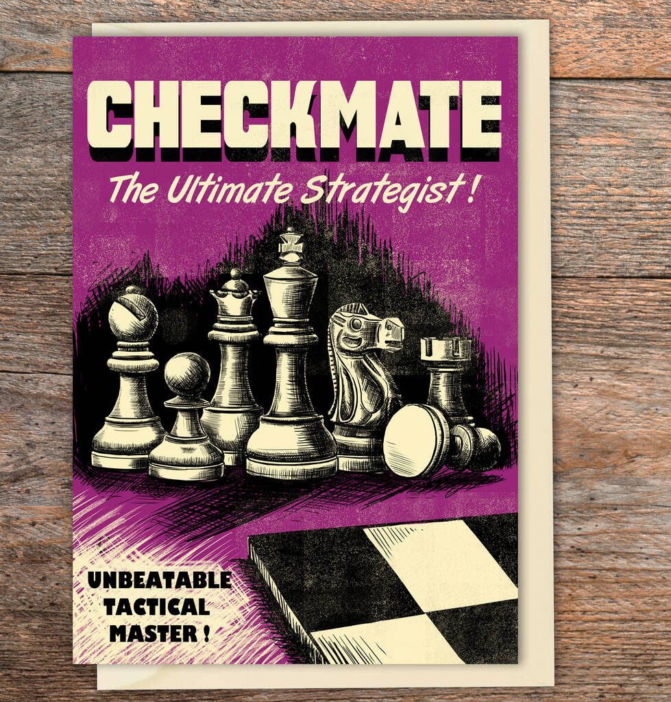 Boy's Brigade Checkmate Chess Card